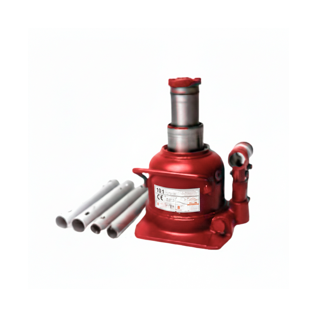 Gata Hidráulica Big Red 12 Toneladas Modelo Botella (Perfil Bajo, Doble Piston)