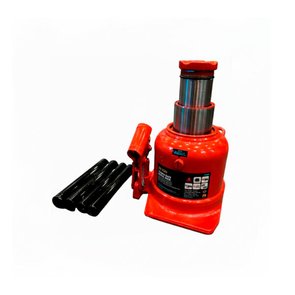 Gata Hidráulica Big Red 20 Toneladas Modelo Botella (Perfil Bajo, Doble Piston)