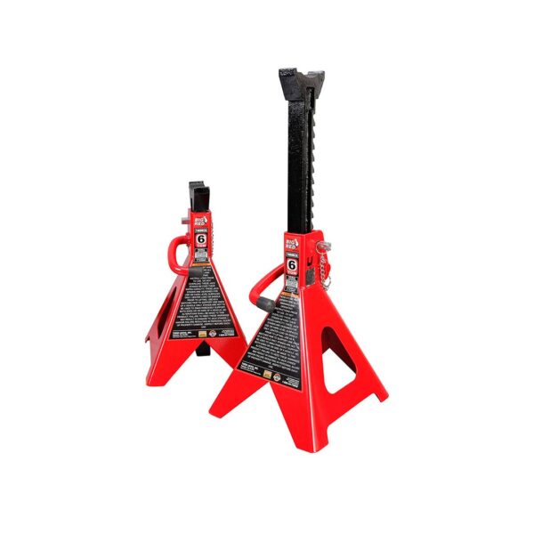 Par de Caballetes Big Red 6 Toneladas